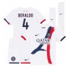 Dječji Nogometni Dres Paris Saint-Germain Lucas Beraldo #4 Gostujuci 2025-26 Kratak Rukav (+ Kratke hlače) Dječji Nogometni Dres Paris Saint-Germain Lucas Beraldo #4 Gostujuci 2025-26 Kratak Rukav (+ Kratke hlače)